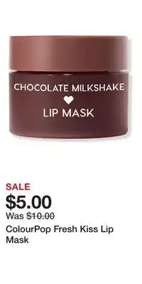 Ulta Beauty ColourPop Fresh Kiss Lip Mask offer