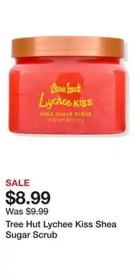 Ulta Beauty Tree Hut Lychee Kiss Shea Sugar Scrub offer