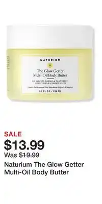 Ulta Beauty Naturium The Glow Getter Multi-Oil Body Butter offer