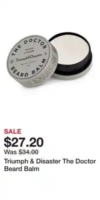 Ulta Beauty Triumph & Disaster The Doctor Beard Balm offer