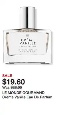Ulta Beauty LE MONDE GOURMAND Crème Vanille Eau De Parfum offer