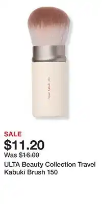 Ulta Beauty ULTA Beauty Collection Travel Kabuki Brush 150 offer