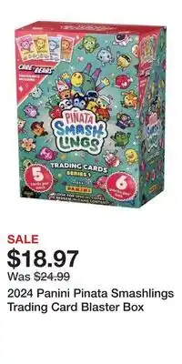 Game Stop 2024 Panini Pinata Smashlings Trading Card Blaster Box offer