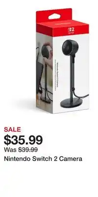 Game Stop Nintendo Switch 2 Camera offer