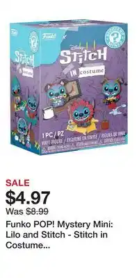 Game Stop Funko POP! Mystery Mini: Lilo and Stitch - Stitch in Costume Figures (Styles May Vary) offer