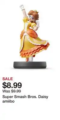 Game Stop Super Smash Bros. Daisy amiibo offer