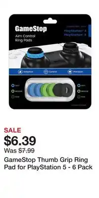 Game Stop GameStop Thumb Grip Ring Pad for PlayStation offer