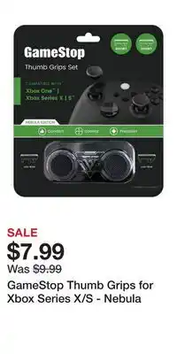 Game Stop GameStop Thumb Grips for Xbox Series X/S - Nebula offer
