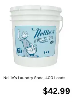 Costco Nellie's Laundry Soda, 400 Loads offer