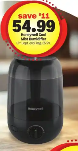 Meijer Honeywell Cool Mist Humidifier offer