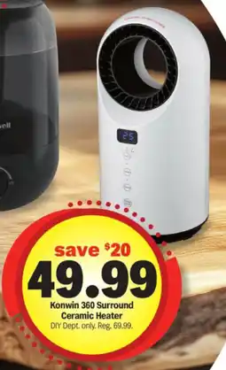 Meijer Konwin 360 Surround ceramic heater offer