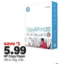Meijer HP Copy Paper offer