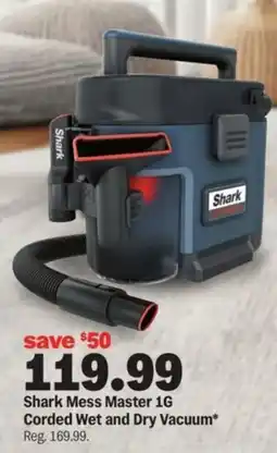 Meijer Shark Mess Master 1G Corded Wet and Dry Vacuum offer