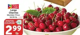 Albertsons Large Cherries offer