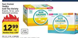 Albertsons Sun Cruiser Vodka Iced Tea Variety offer