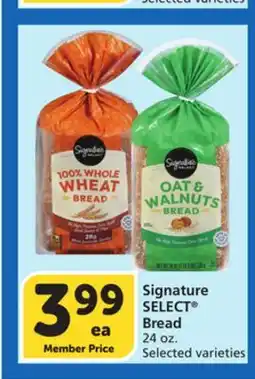 Albertsons Signature SELECT Bread offer
