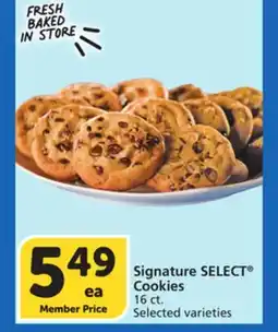 Albertsons Signature SELECT Cookies offer