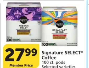 Albertsons Signature SELECT Coffee offer