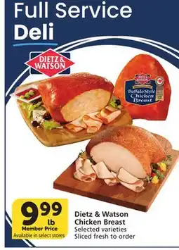 Albertsons Dietz & Watson Chicken Breast offer