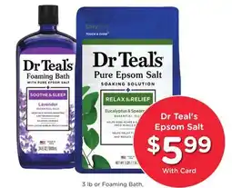 Ralphs Dr Teal's Epsom Salt offer