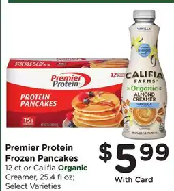 Ralphs Premier Protein Frozen Pancakes offer