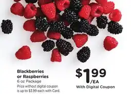 Ralphs Blackberries or Raspberries offer