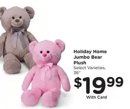 Ralphs Holiday Home Jumbo Bear Plush offer