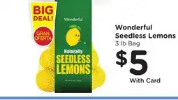 Ralphs Wonderful Seedless Lemons offer