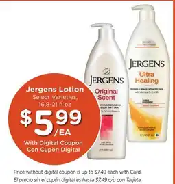Ralphs Jergens Lotion offer