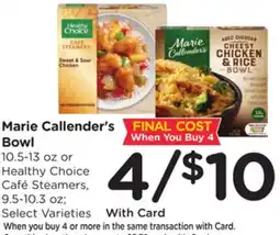 Ralphs Marie Callender's Bowl offer