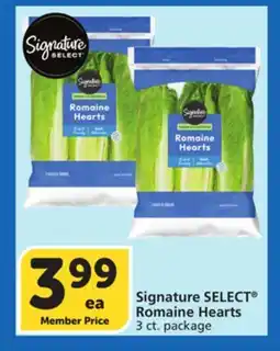 Vons Signature SELECT Romaine Hearts offer