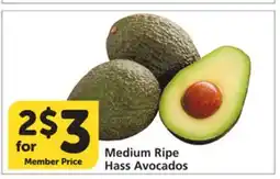 Vons Medium Ripe Hass Avocados offer