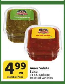 Vons Amor Salsita Salsa offer