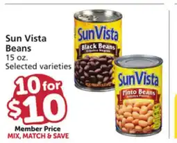 Vons Sun Vista Beans offer