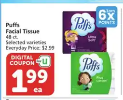 Vons Puffs Facial Tissue offer