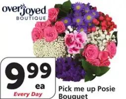 Vons Pick me up Posie Bouquet offer