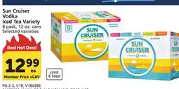 Vons Sun Cruiser Vodka Iced Tea Variety offer