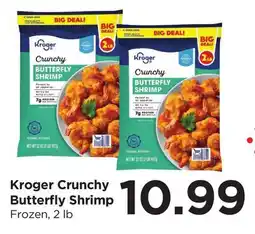 Food 4 Less Kroger Crunchy Butterfly Shrimp offer