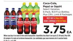 Food 4 Less Coca-Cola, Pepsi or Squirt offer