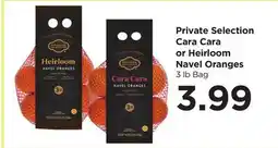 Food 4 Less Private Selection Cara Cara or Heirloom Navel Oranges offer