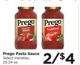 Food 4 Less Prego Pasta Sauce offer