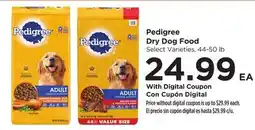 Food 4 Less Pedigree Dry Dog Food offer