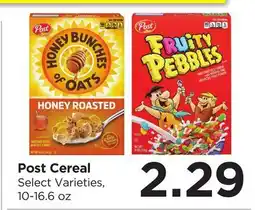 Food 4 Less Post Cereal offer