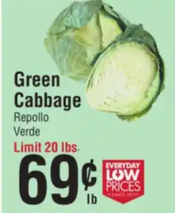 Smart & Final Green Cabbage offer