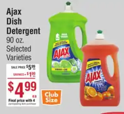Smart & Final Ajax Dish Detergent offer