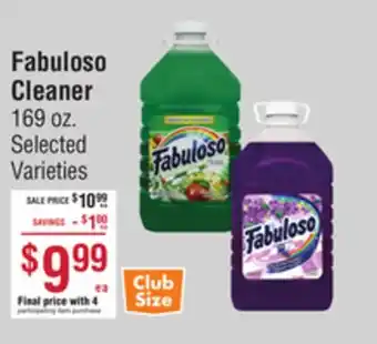 Smart & Final Fabuloso Cleaner offer