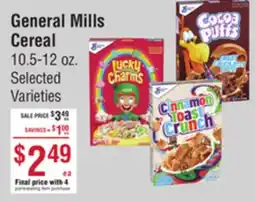 Smart & Final General Mills Cereal offer