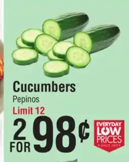 Smart & Final Cucumbers offer
