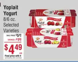 Smart & Final Yoplait Yogurt offer