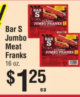 Smart & Final Bar S Jumbo Meat Franks offer